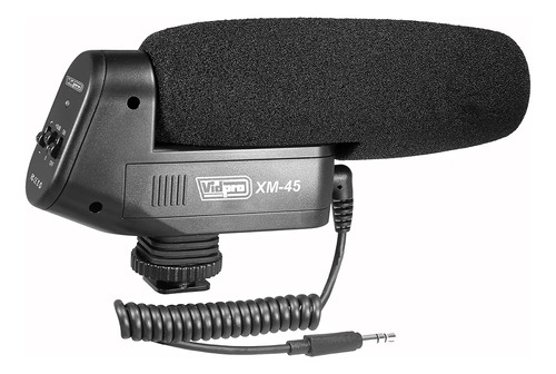 Vidpro Xm-45profesional Condensador Escopeta Micrfono De Vde