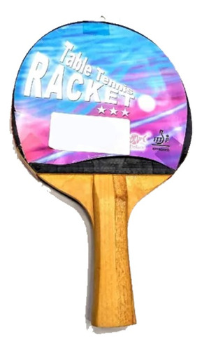 Paleta Ping Pong Tenis De Mesa Genérica Sola