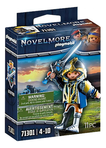 Figura Playmobil Novelmore Arwynn Con Invincibus 3+ Cantidad de piezas 11