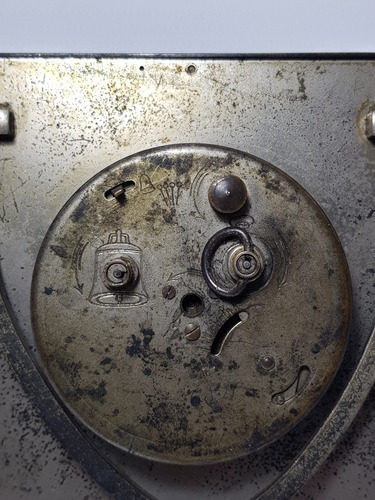 Imagen 7 de 9 de Art Deco Alemán Antiguo Reloj Funciona Perfecto Mag 56636