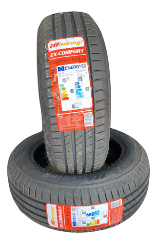 Kit De 2 Llantas 185/60r15 Mileking 88h Ex-comfort