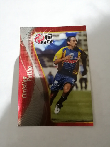 Tarjeta Gol Para Coca Cola Christian Patiño 