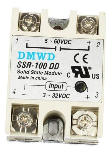 Relevador Estado Solido Ssr 100 Amperes Dd Ssr-100dd