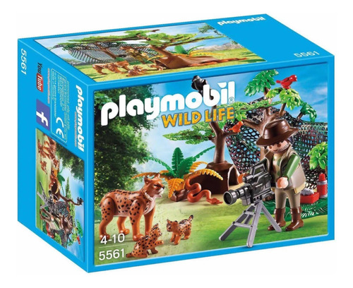 Playmobil 5561 Familia De Linces Con Cámara