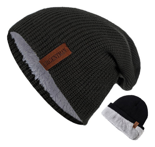 Gorro Hombre Mujer Térmico Invierno Tejido 