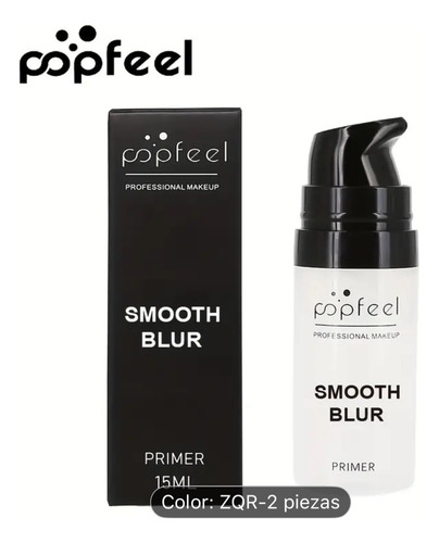 Set 2 Mini Primer Prebase Maquillaje Efecto Filtro Antiporos Claro