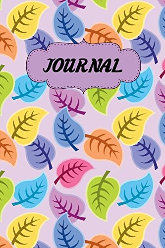 Journal Dancing Leaves, 120 Lined Pages For Writing, Persona