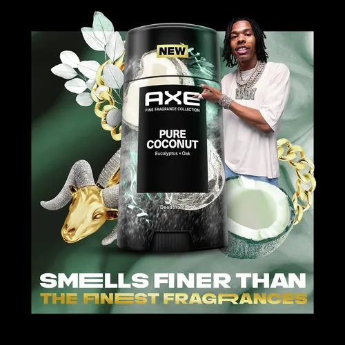 Axe Desodorante En Barra Coco Puro 4 Unidades 74 G 48h