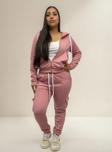 Conjunto Dama Chaqueta, Jogger + Blusa Gratis En Algodon