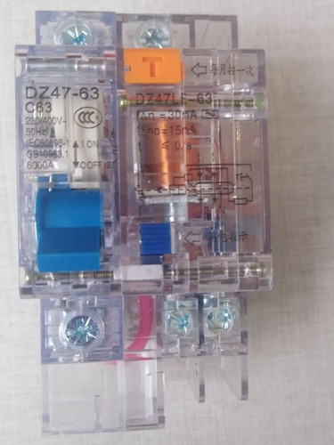 Prot Eléctrica: Disyuntor Diferencial Corriente Alterna