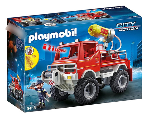 Playmobil 9466 Camión Bomberos Unimog Todoterreno Playlgh