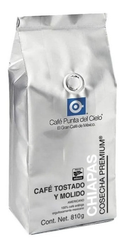 Café Punta Del Cielo Tostado Y Molido Chiapas Premium, 810g