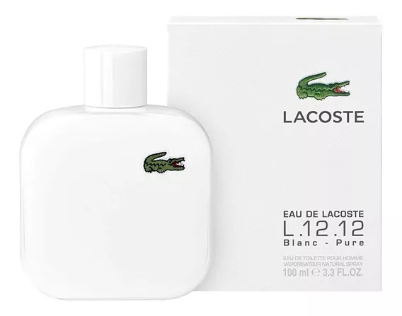 Perfume Eau De Lacoste L1212 Blanc Pure 50ml Original