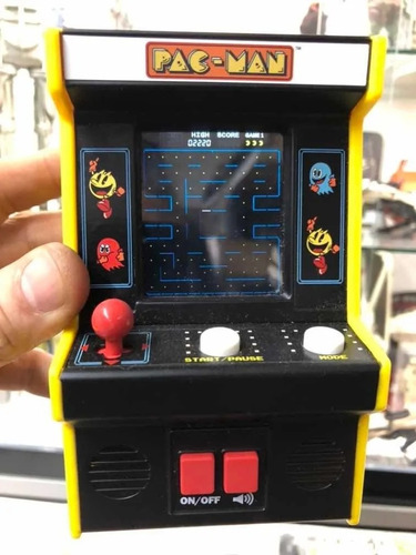 Imagen 3 de 7 de Mini Pacman Arcade 15 Cm Altura - Original - No Hay Más!!