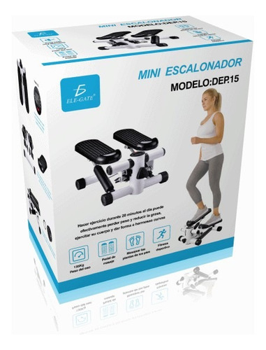 Mini Escaladora C Bandas D Resistencia Portatil Pantalla Lcd