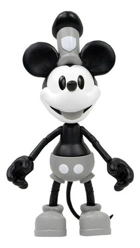 Disney 100 Anos Boneco Mickey Steamboat Willie Fun