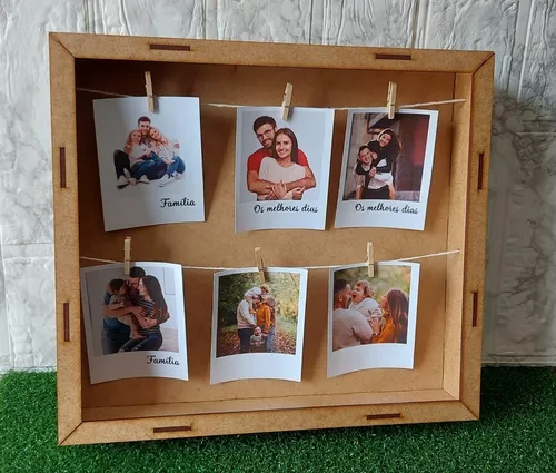 Painel de Fotos Polaroid - Impressão de Fotos.