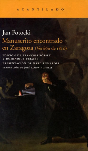 Libro Manuscrito Encontrado En Zaragoza (versi