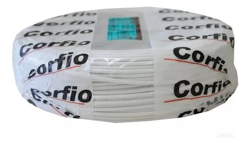 Cabo Fio Flexível 4mm Branco 450/750v Corfio 100 Metros
