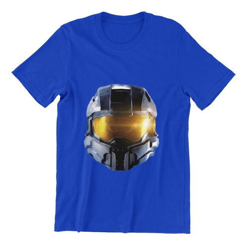 Polera Unisex Halo Game Videojuego Casco Algodon Estampado