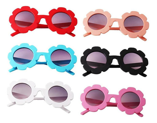 . Encantadoras Lentes De Sol Redondas Para Bebés Y Niñas