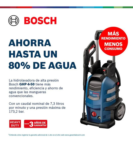 Hidrolavadora 2200w 173bar Ghp-450 Bosch