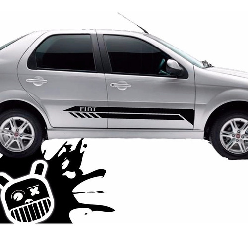 Calco, Ploteo Decorativo Lateral Engage Fiat Siena  !