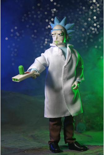Figura de acción de Rick y Morty de Mego Rick Sanchez