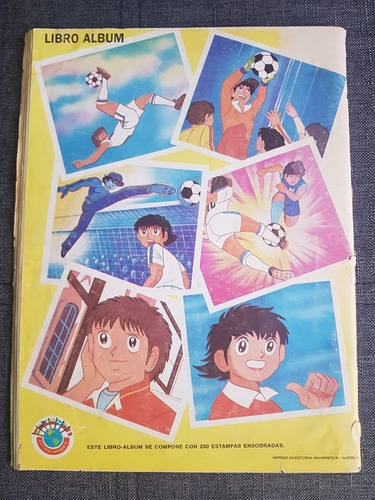 Álbum Super Campeones Benji, Óliver Y Tom Campeones (Usado)