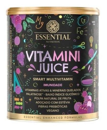 Vitamini Juice 280g Uva - Essential