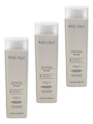 Crema Para Peinar Leaven Metamorfosis, Tec Italy, 3 De 300ml