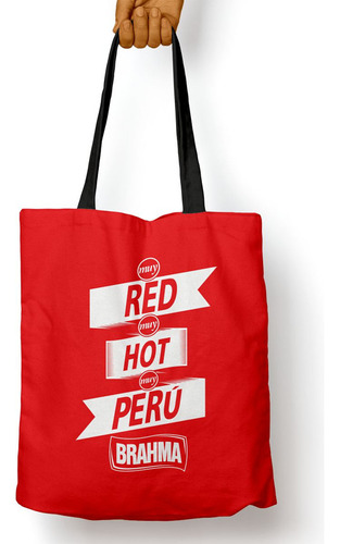 Bolso Muy Red Muy Hot Muy Peru (d0757 Boleto.store)