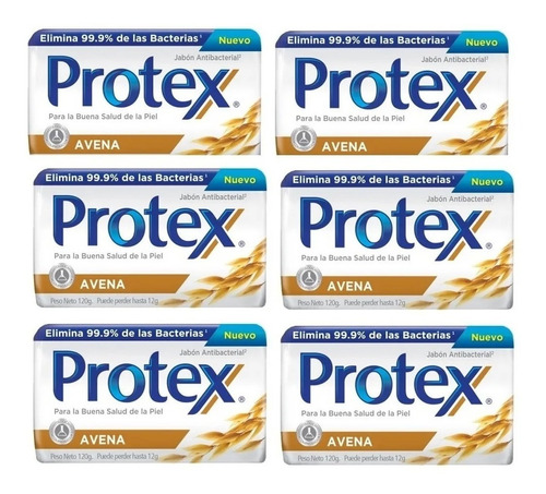 Jabon Protex 120 Gr 6 Unidades - Kg a $5648