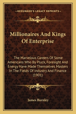 Libro Millionaires And Kings Of Enterprise: The Marvelous...