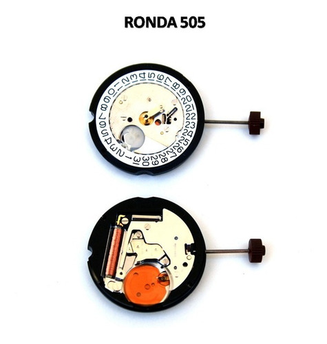 Maquina Movimiento Reloj Ronda 505 Suiza 