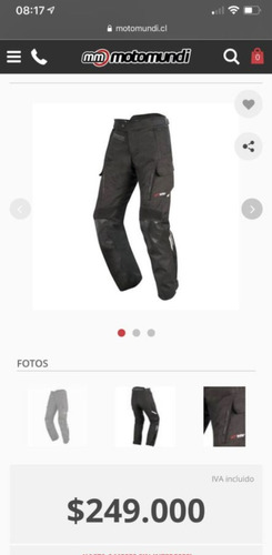 Pantalon De Moto