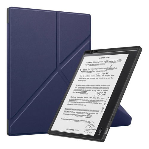 Funda Smart Tablet Para Kobo Elipsa 2e Verde