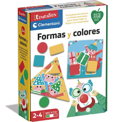 Juego Didáctico Niño Aprendiendo Formas Y Colores Montessori