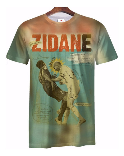 Remera Zidane Materazzi Retro Vintage Ranwey Fr010