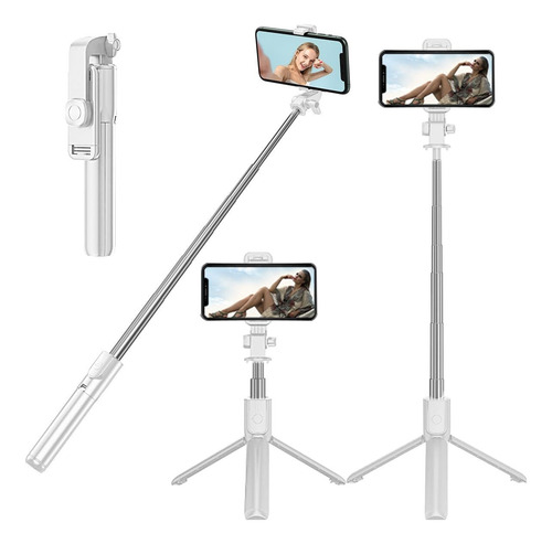 3en1 Palo Selfie Trípode, Selfie Stick Bluetooth Con Control