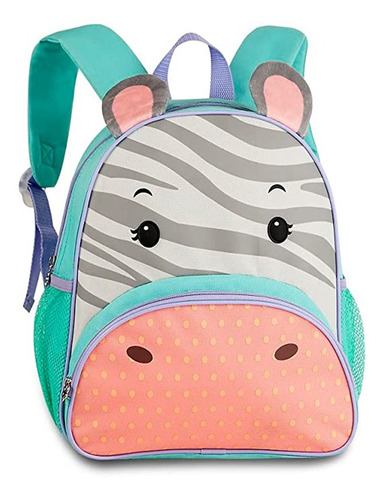 Mochila Infantil Escolar Passeio Costas - Zebrinha - Clio