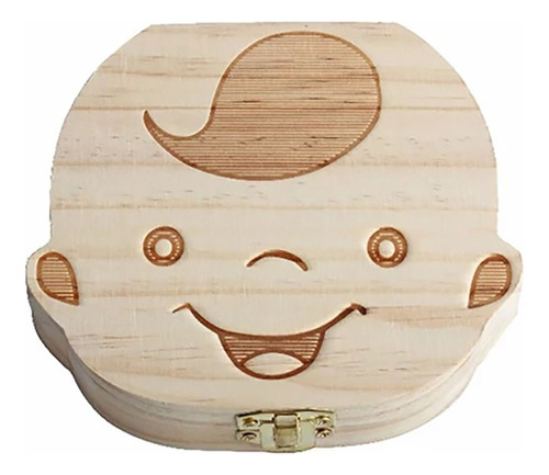 Caja Porta Dientes De Bebe Y Cordon Umbilical, Español