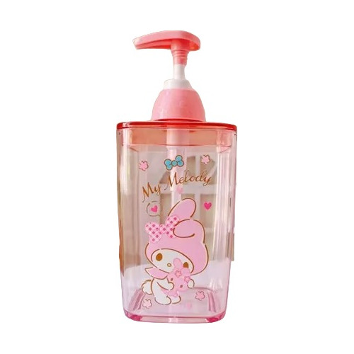 Jabonera Dispensador Jabón Y Shampoo Transparente Sanrio