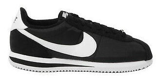 nike cortez blanca y negra