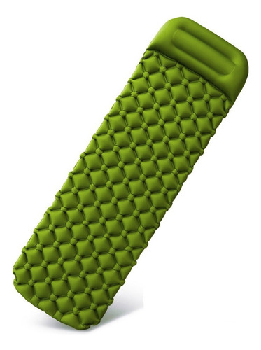 Colchoneta Inflable De Camping Con Almohada