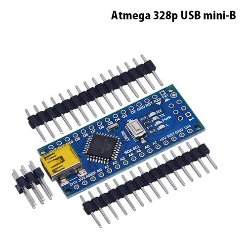 Tarjeta Desarrollo Compatible Arduino Nano Atmega328p