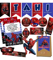 Comprar Kit Imprimible Candy Bar Spiderman H. Araña 100% Editable