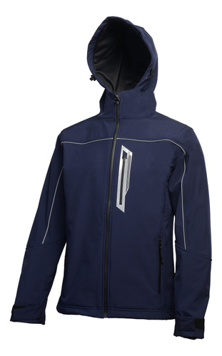 Campera Softshell Negra Termica Impermeable Nieve Abrigo