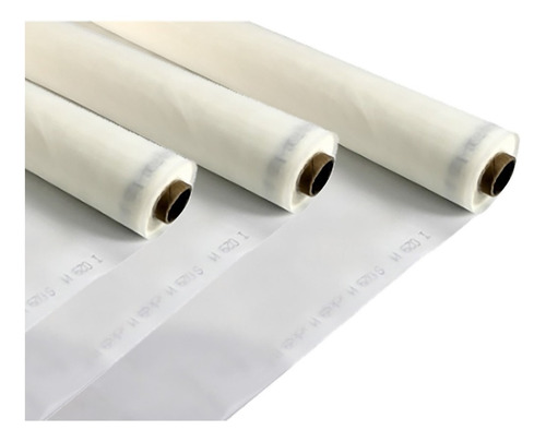 Nylon Poliester 54 Fios Branco C/1,65largura Tela Serigraia