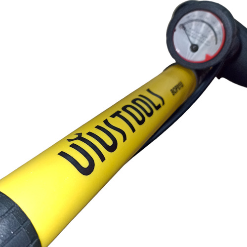 Imagen 8 de 9 de Bomba P/inflar Bicicleta Alta Presión 160psi Con Manómetro